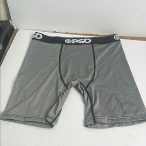 PSD Men's Gray Boxer Briefs